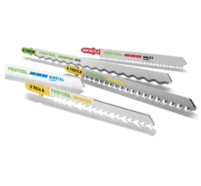 FESTOOL szúrófűrészlapok - alkalmazás