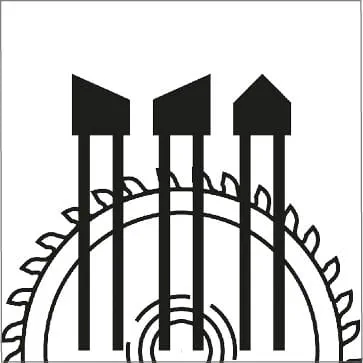 Fogalakok – Váltott hegyes fogazás 